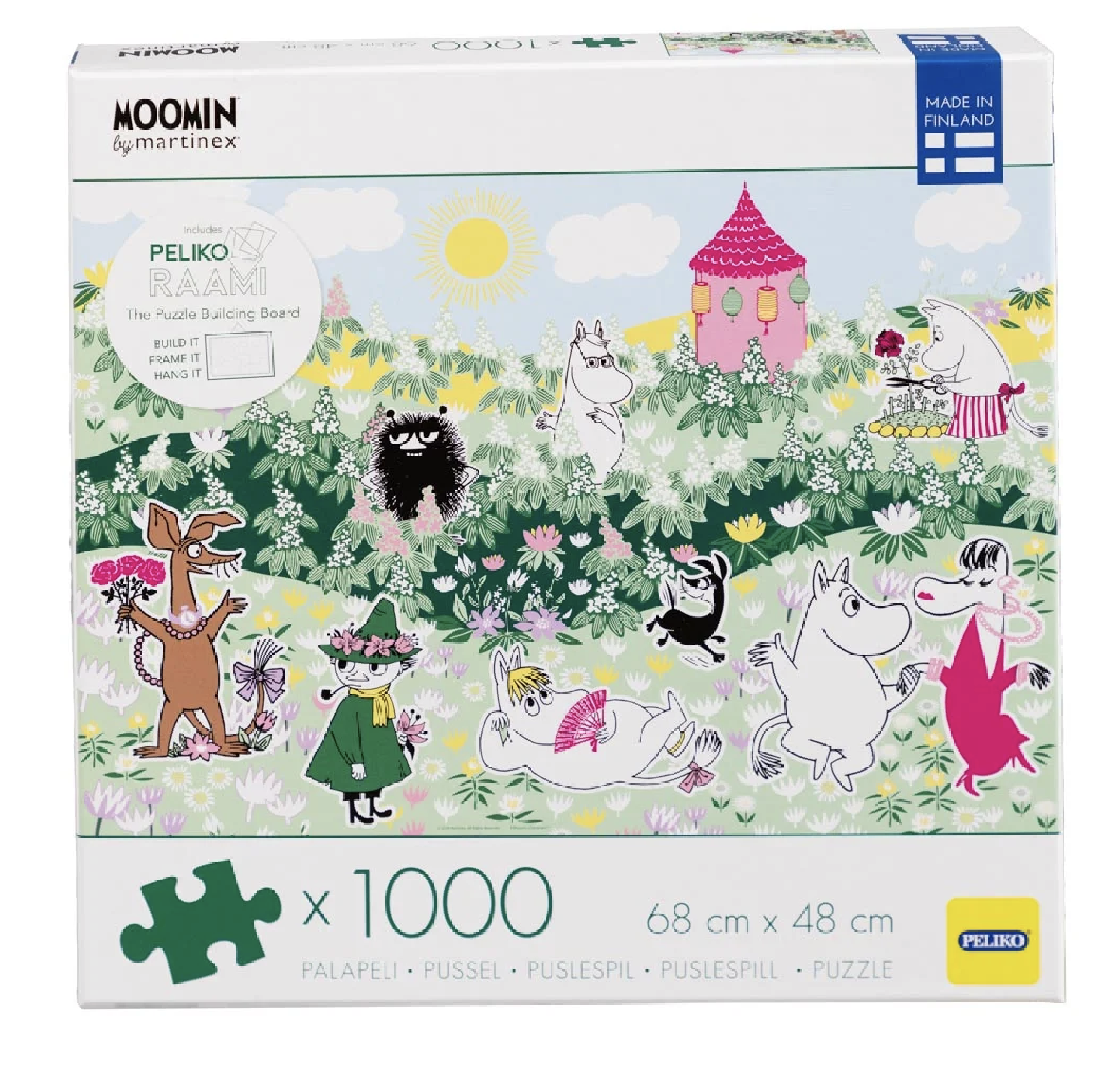 Moomin Puzzle 1000 Pieces - Flower Garden - 2