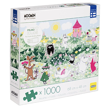 Moomin Puzzle 1000 Pieces - Flower Garden