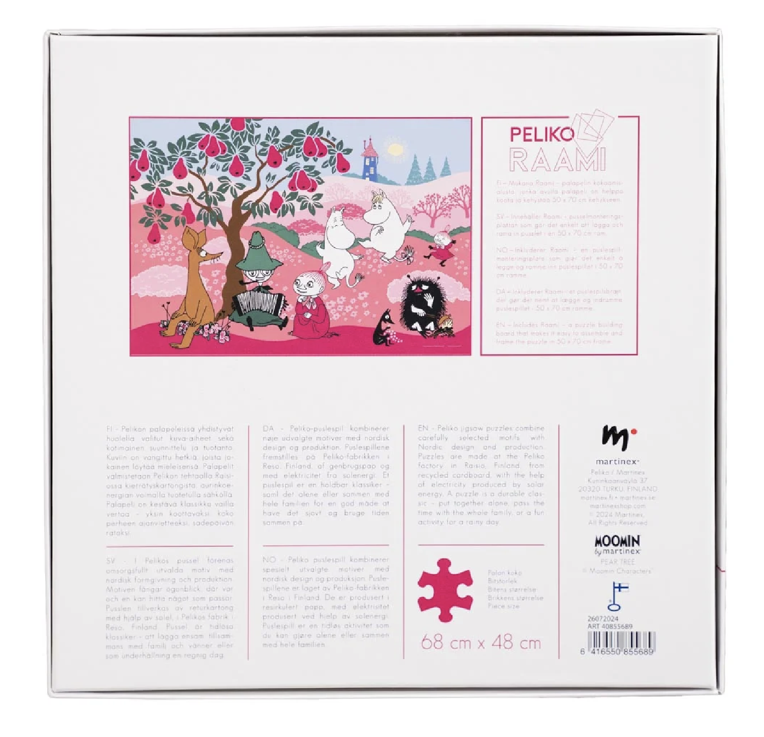 Mumin Pussel 1000 Bitar - Päronträd - 3