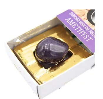 Green Tree Gemstone Incense, Healing Lavender - Rökelse med Ametist 