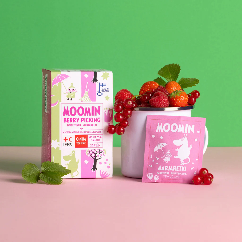Moomin Tea Bags - Berry excursion - Red berries & vanilla - 2