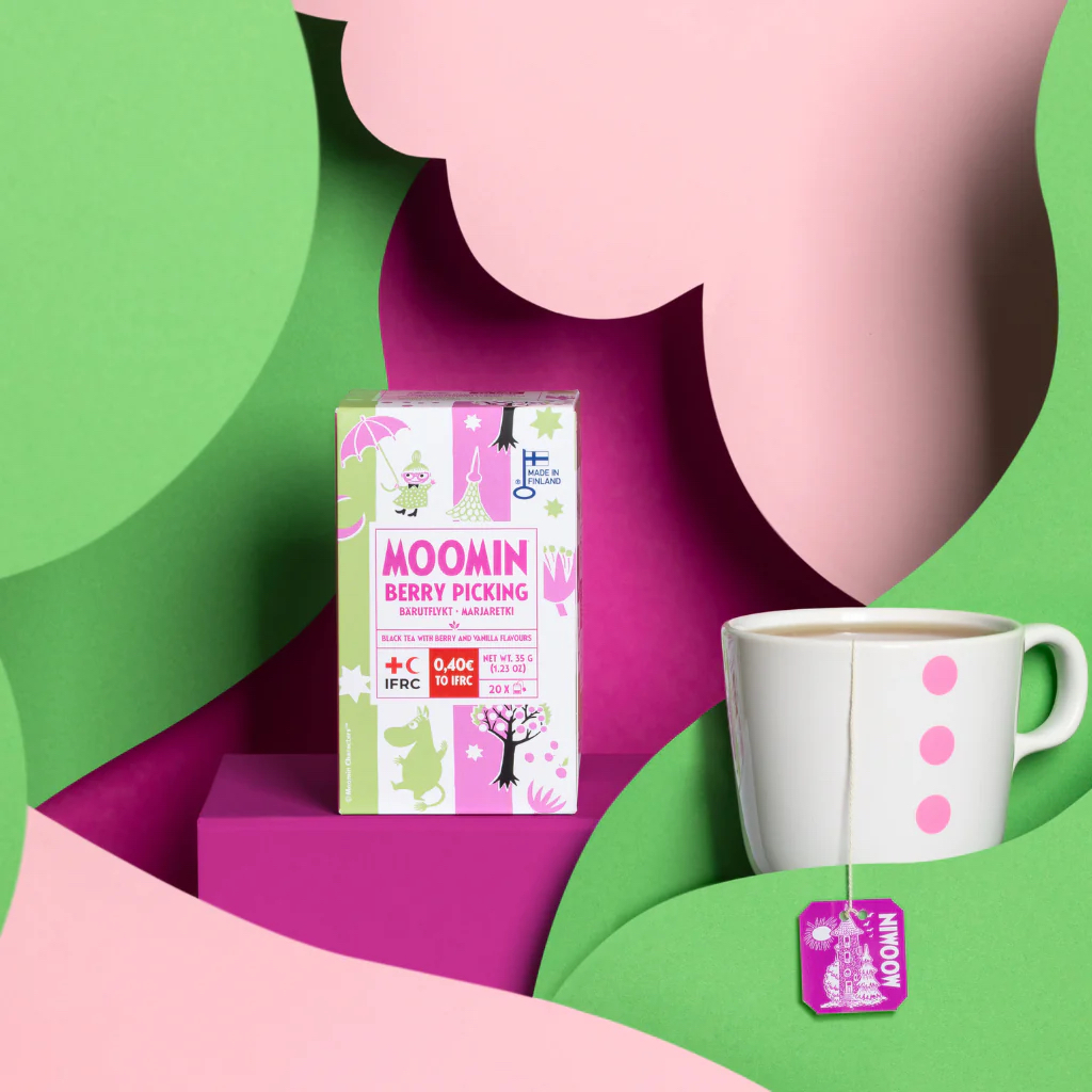 Moomin Tea Bags - Berry excursion - Red berries & vanilla - 3