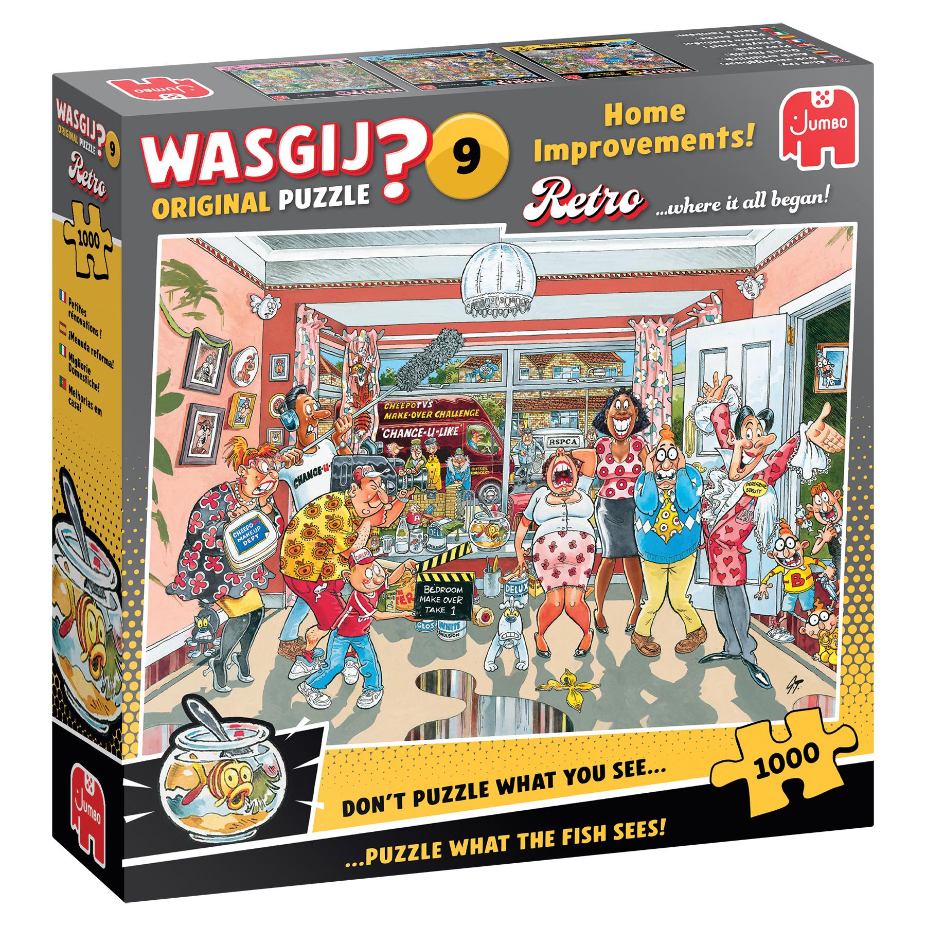 Wasgij Retro Orginal 9 Home Improvements! 1000 pcs