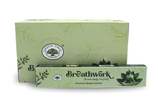 Breathwork  Rökelsepinnar , Green Tree Premium Masala - 2