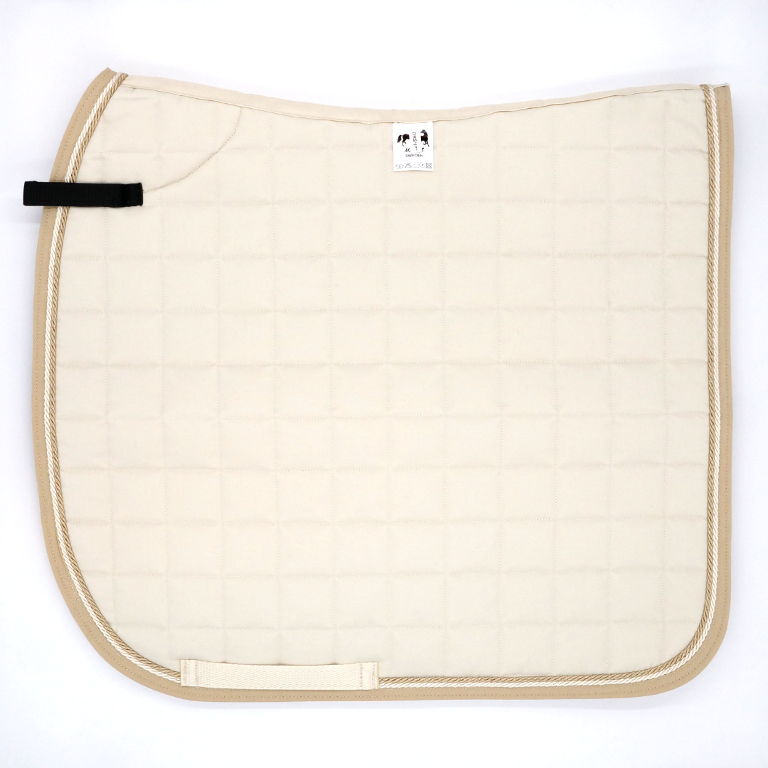 Dressyrschabrak Kitt DD, sand/creme