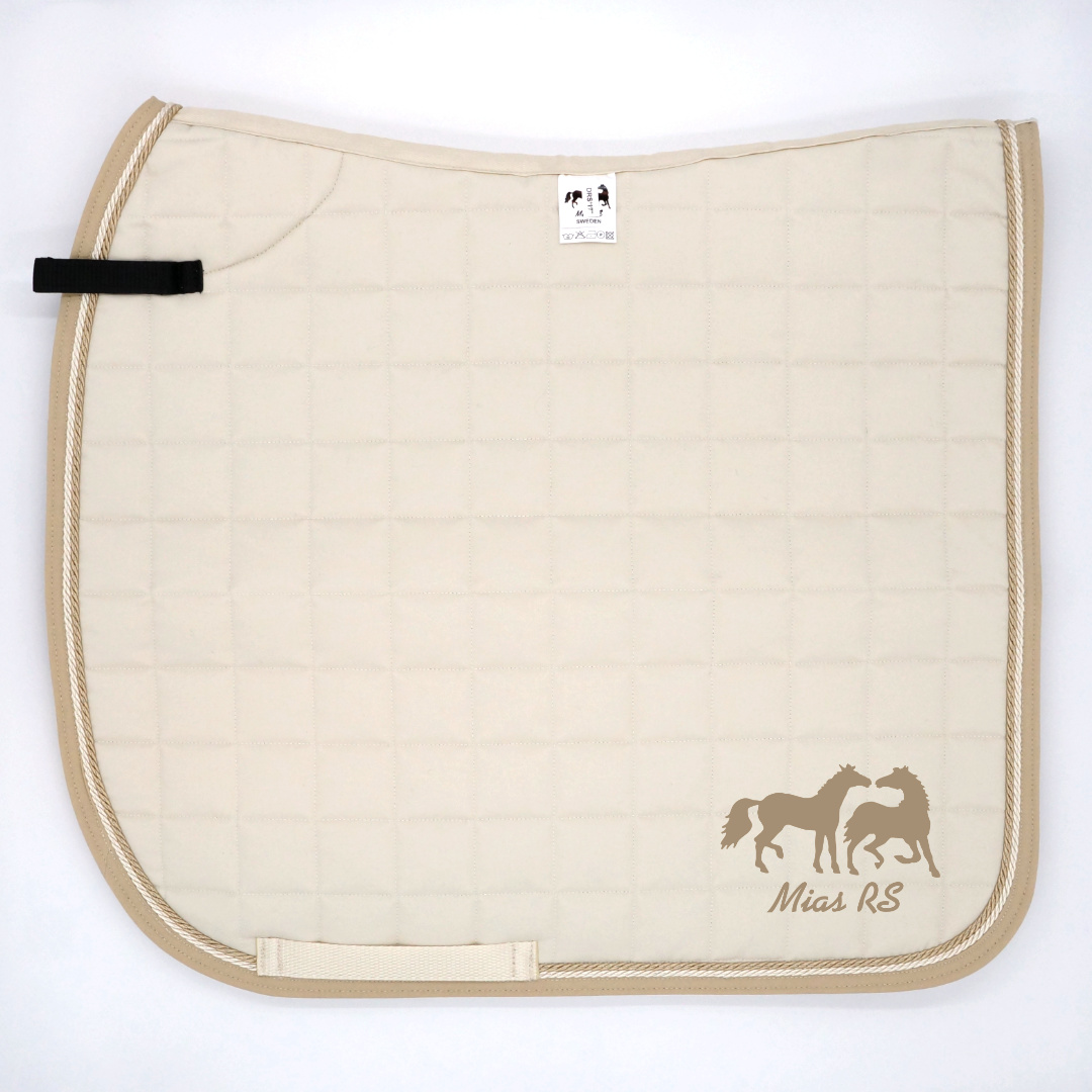 Dressyrschabrak Kitt DD, sand/creme - 2