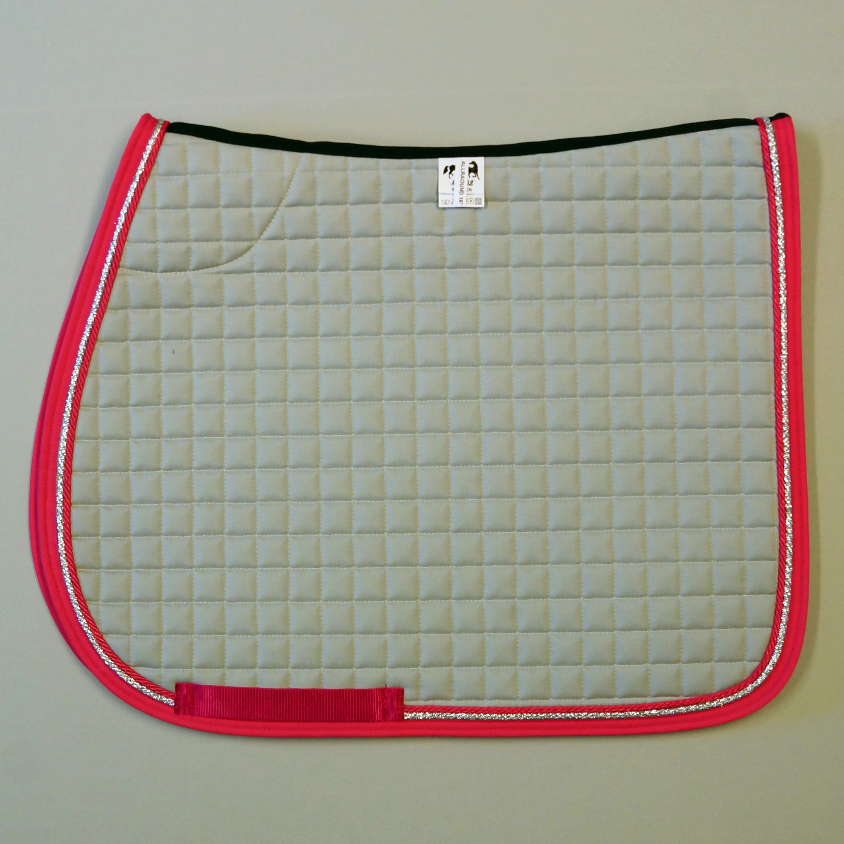 Schabrak Ljusgrå DD 16", cerice/silver