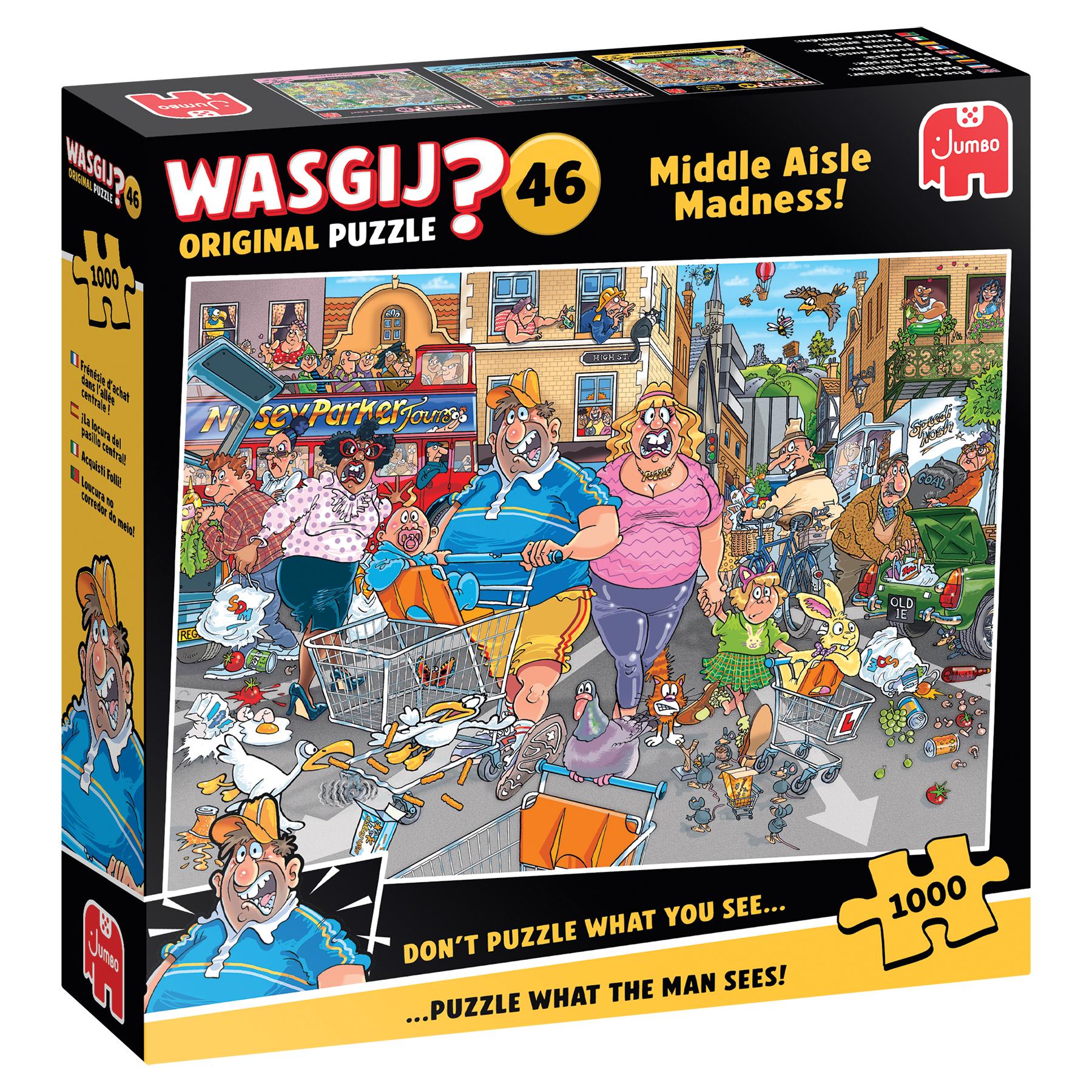 Wasgij Original 46 Middle Aisle Madness! 1000 bitar