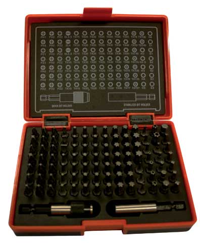 Bitssett, 100 deler, Tecos TB 100
