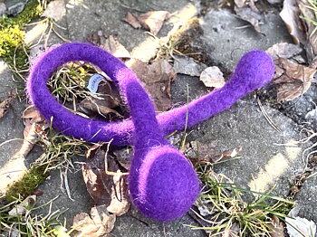 Snörboll Skye - Intensiv lila