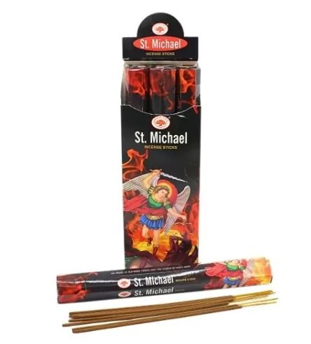 Green Tree St. Michael Hexa Incense Sticks - Saint Mikael Rökelse