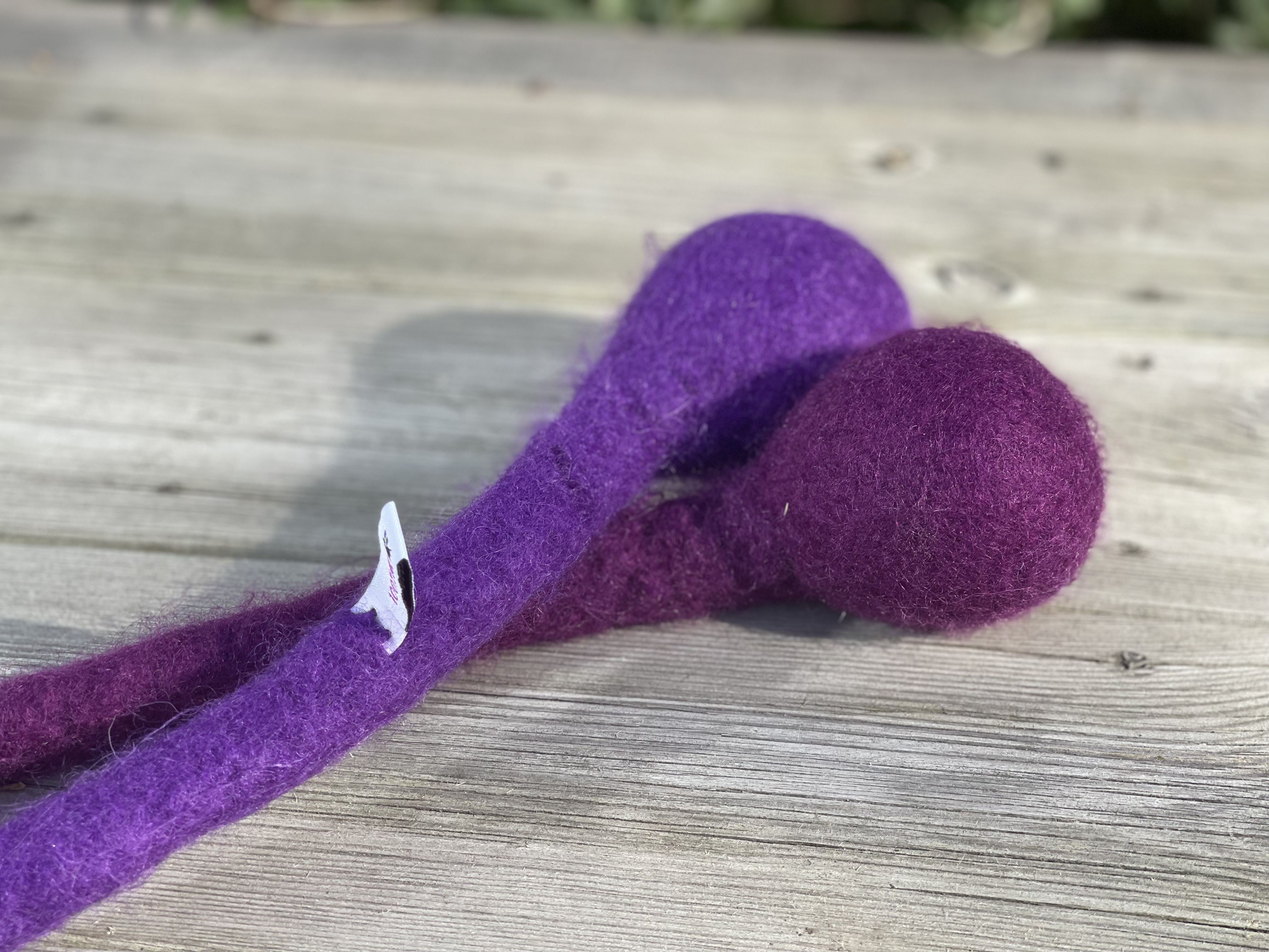 Snörboll Skye - Plommon - 10