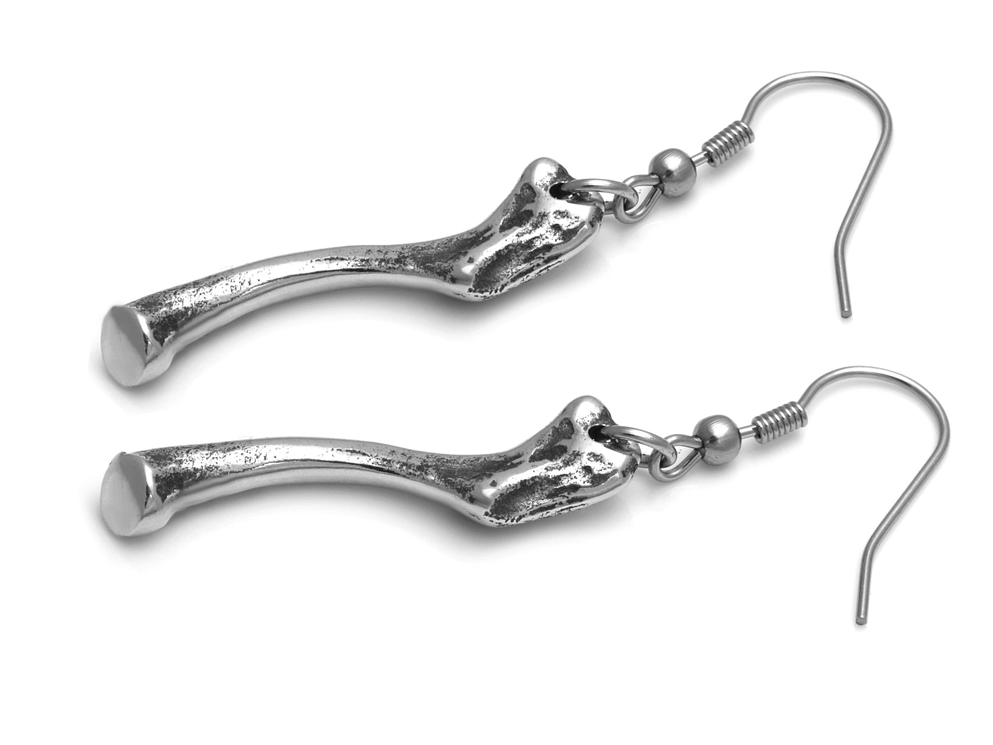 Nyckelben Örhängen i Tenn, Anatomiskt Smycke - 2