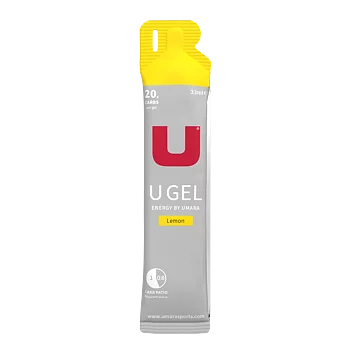 Umara U-Gel 33 ml 20 gram kolhydrater, Citron