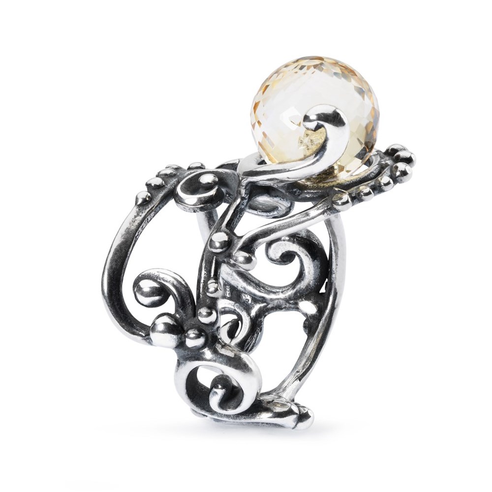 Second Hand Trollbeads "Citrine Facet Ring"