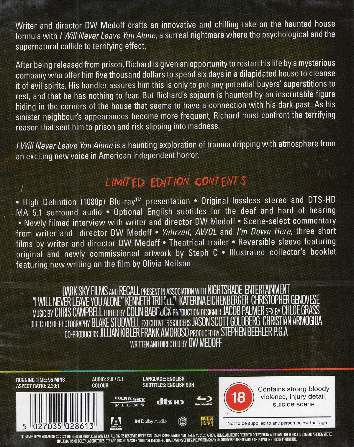 I Will Never Leave You Alone (Limited Edition) (ej svensk text) (Blu-ray) - 2