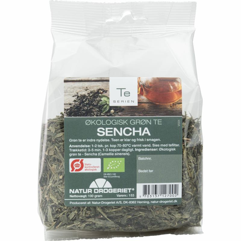 Grönt te 100 g Sencha Ekologiskt - Natur Drogeriet