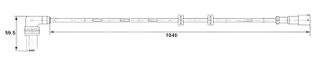 Calibra - ABS Sensor Komplett