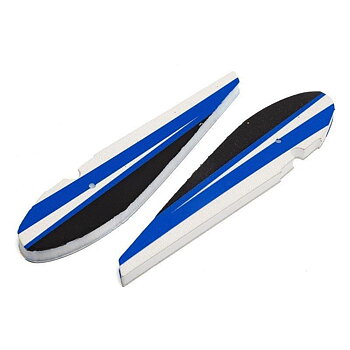 E-flite Wheel Pant Set: 4-Site Biplane 3D FF (Flat Foamy) 800mm
