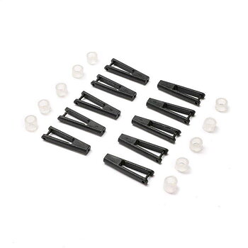 E-flite Clevis Set: 4-Site Biplane/Eratix Flat Foamy