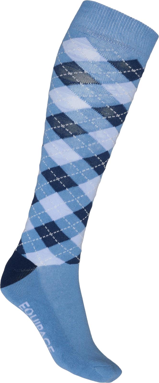 Equipage LAX ride strømper coronet blue