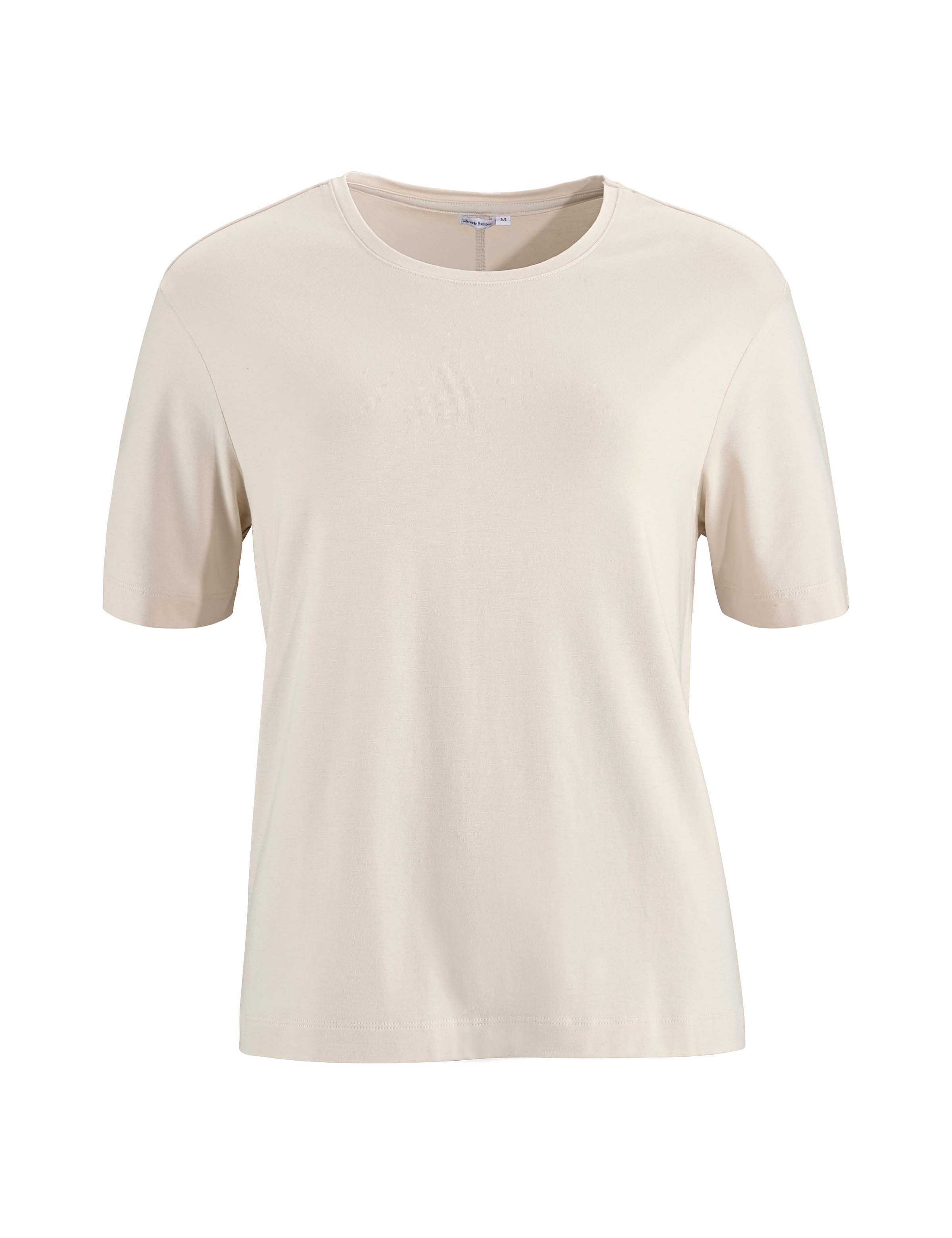 Sandfärgad  t-shirt i bambu från Lifewear