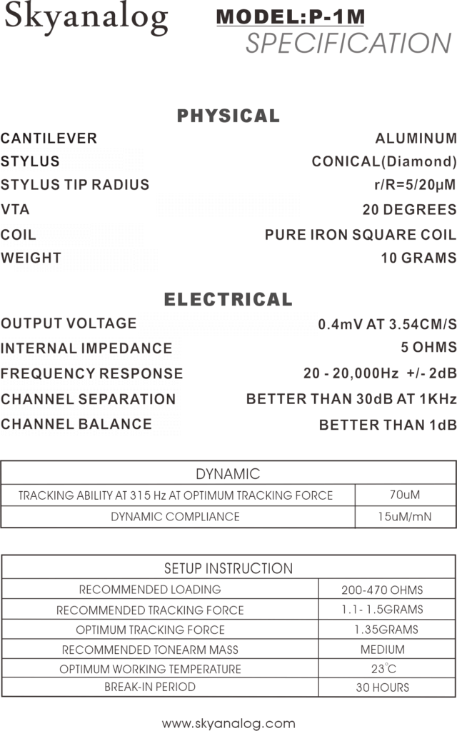 Skyanalog P1M - 3