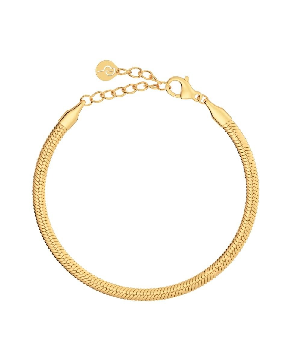 Herringbone Bracelet Gold - Edblad