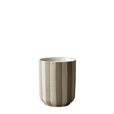 DBKD Doftljus Burn - stripe creme - 3