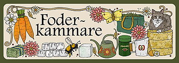 Skylt - STALL Foderkammare