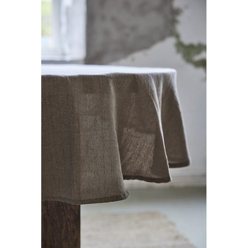 Håkan Duk Rund Beige - 5