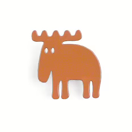 Magnet Älg, orange