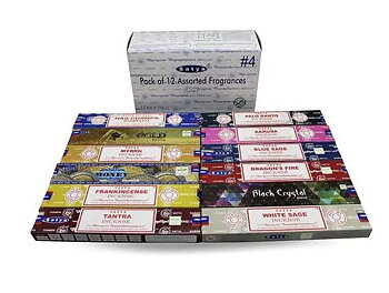  Satya Rökelse Mix -  12st paket