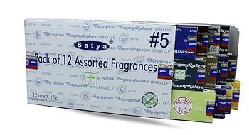  Satya Rökelse Mix -  12st paket