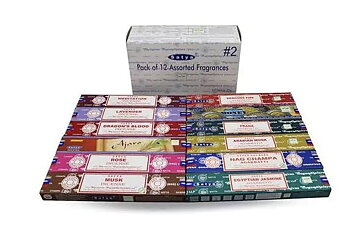  Satya Rökelse Mix -  12st paket