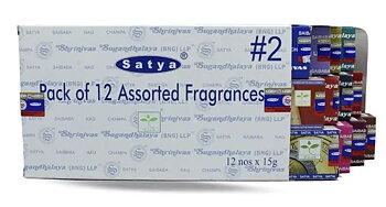  Satya Rökelse Mix -  12st paket