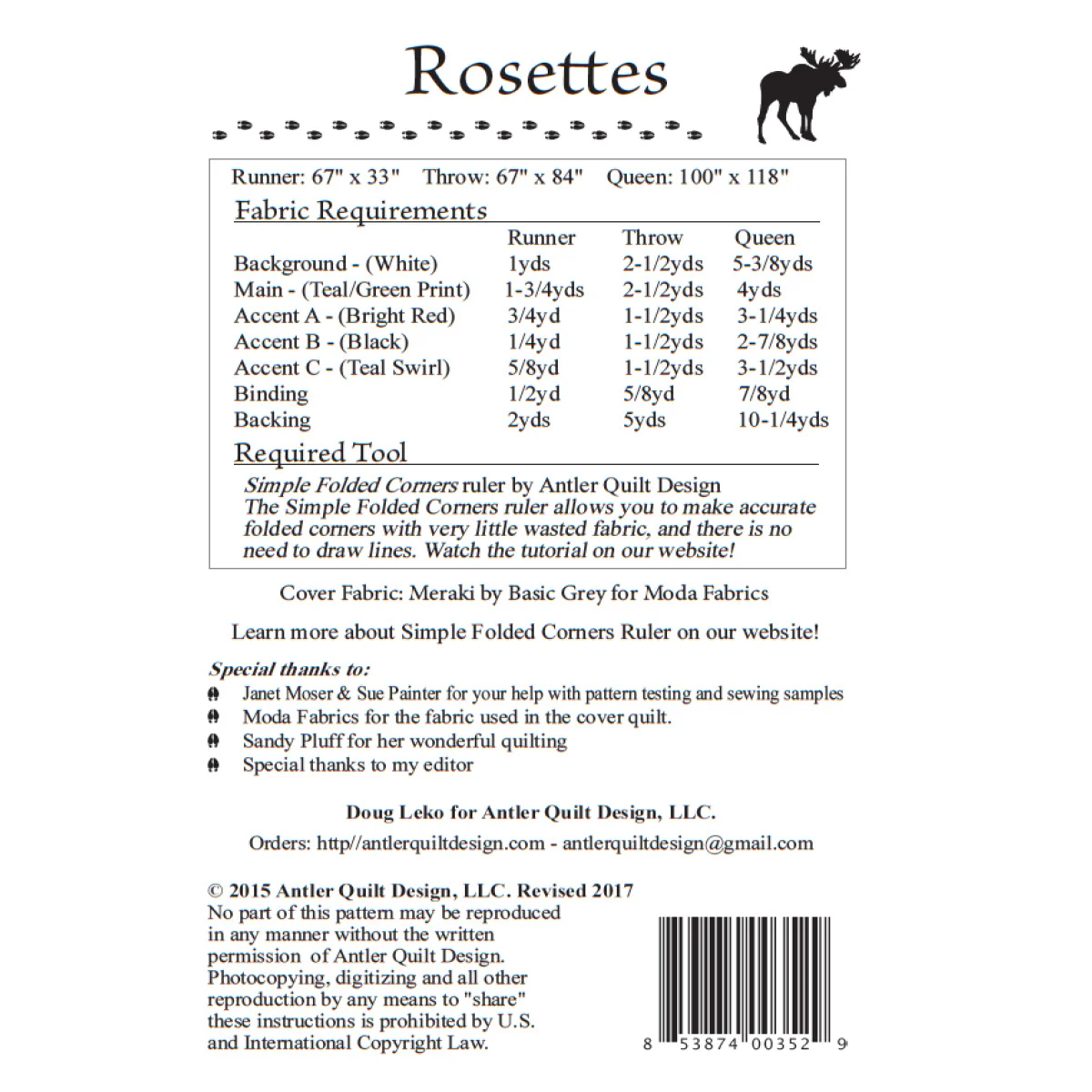 Mönster Rosettes - 2