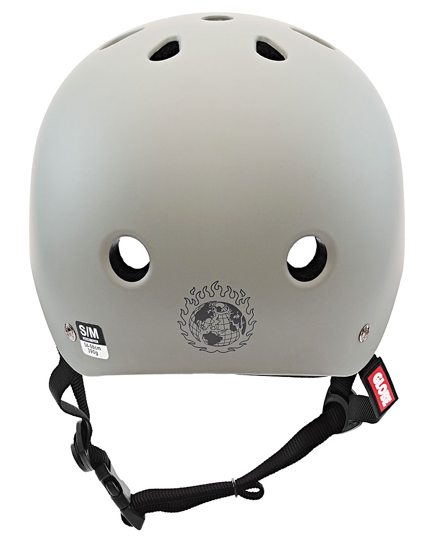 Globe Goodstock Certified Helmet Matte Gunmetal/Bandana - 2
