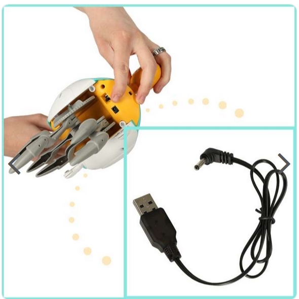 Vuorovaikutteinen rapu Crawler Baby Crab Music Toy, elektroninen valaistu ryömintälelu - 5