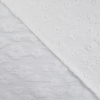 TERRY FLORALS - OFF WHITE