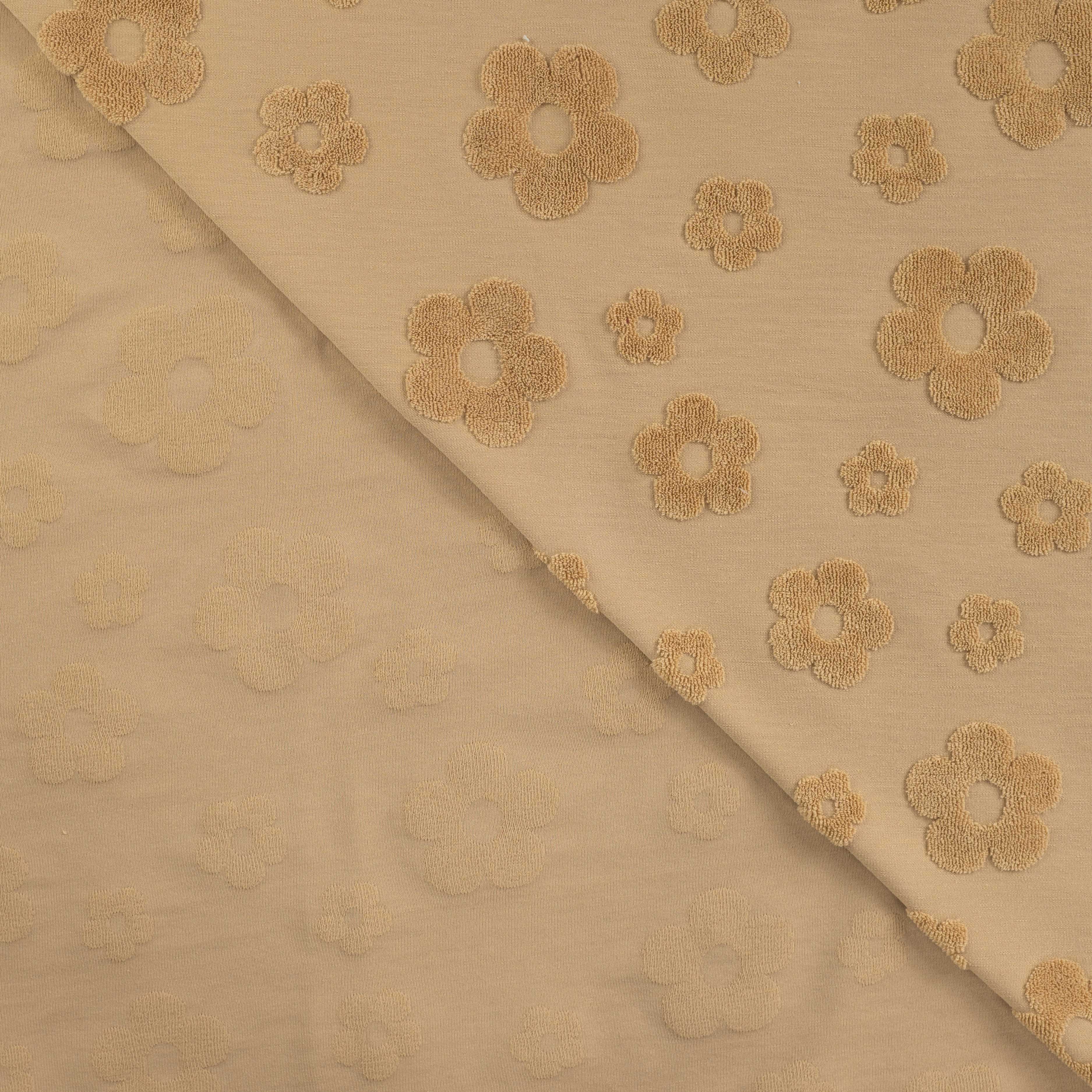 TERRY FLORALS - PALE CARAMEL - 3