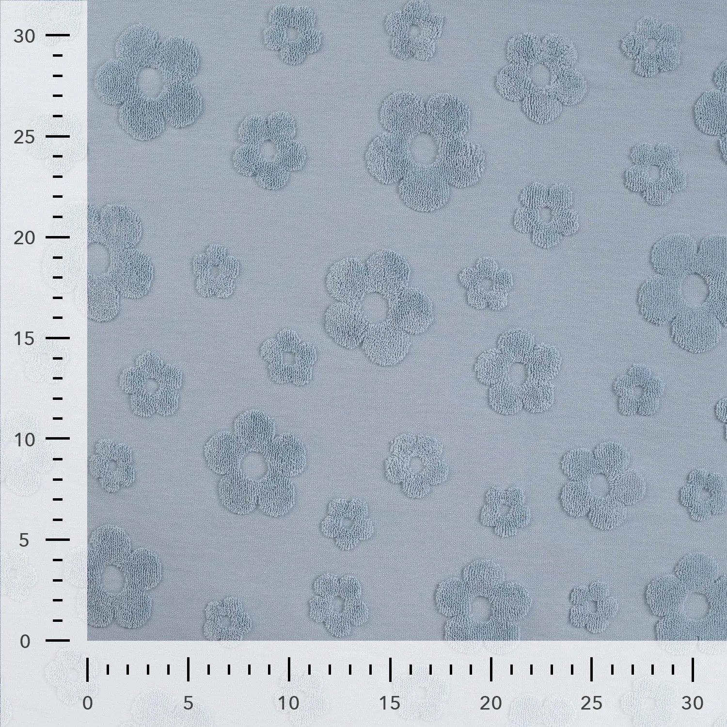 TERRY FLORALS - LIGHT BLUE - 3