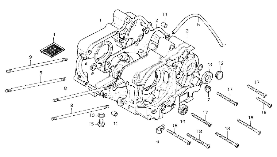 Knock pin 10x14 - Honda original - 2