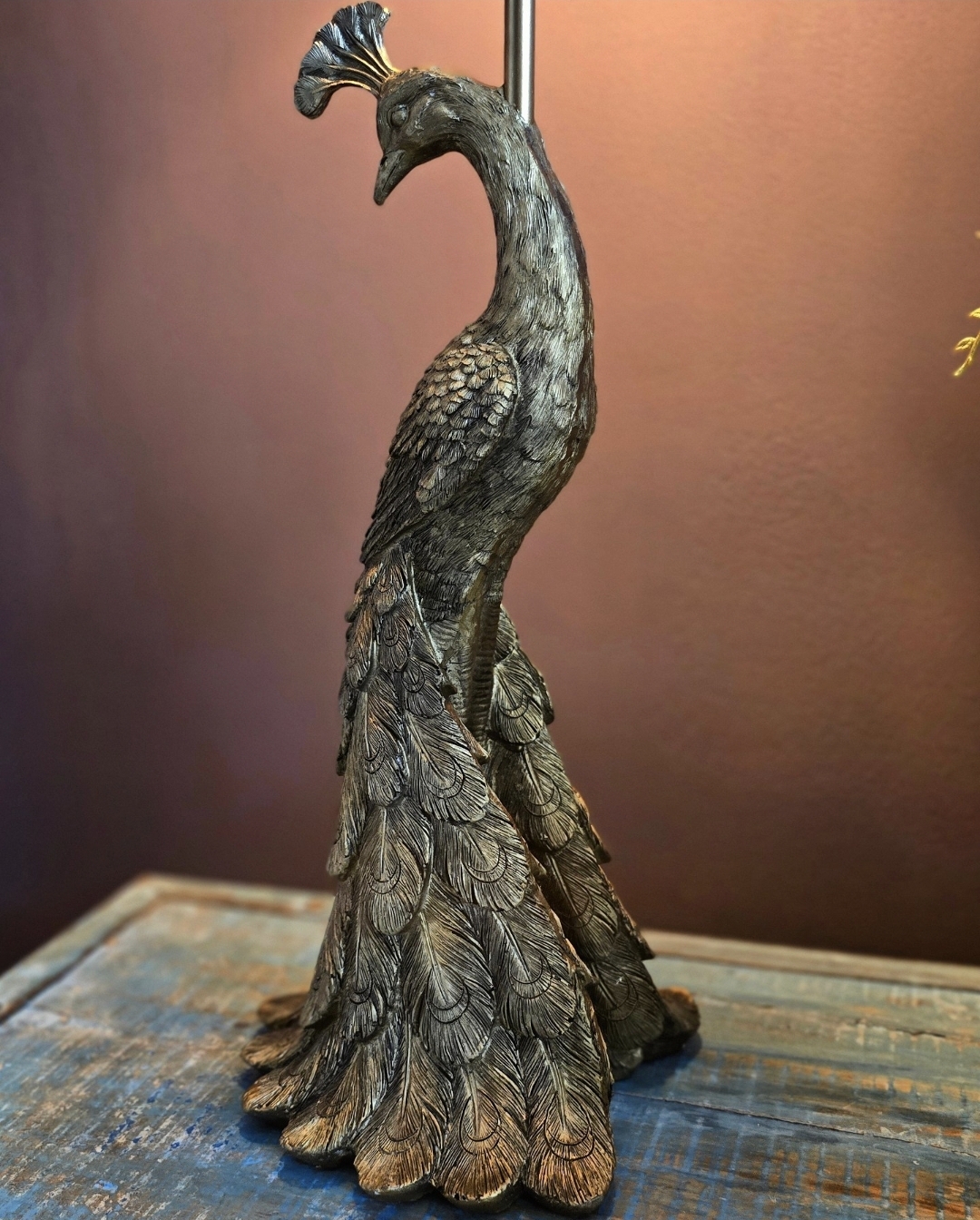 Lampfot - Peacock Gold - 3