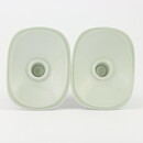 Carl-Harry Stålhane (Polka 1953) Two Candleholders with People Decor 12 cm