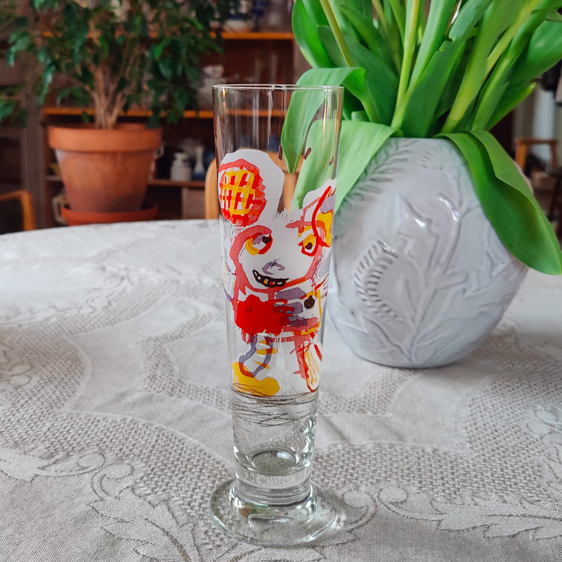 Cobra mus Ölglas av Lasse Åberg
