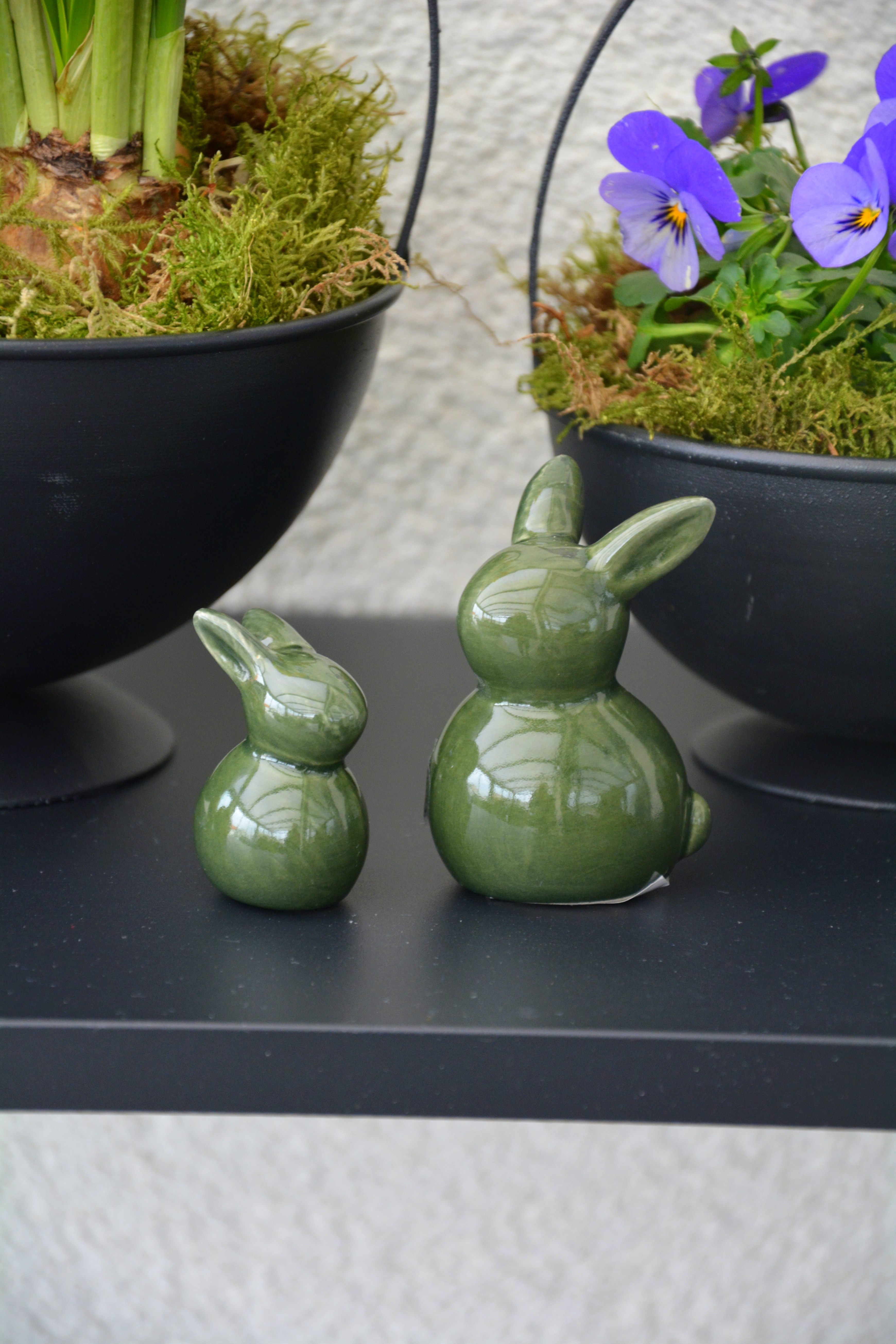 Hare grön stor 6,8 cm - 3
