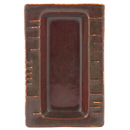 Carl-Harry Stålhane (SRX 1950s) Brown Rectangular Bowl 19 cm (2)