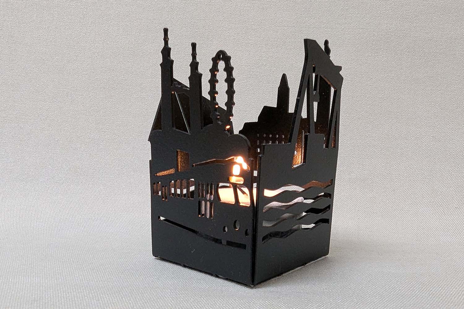 Gothenburg candle box 5x5x7 cm - 2