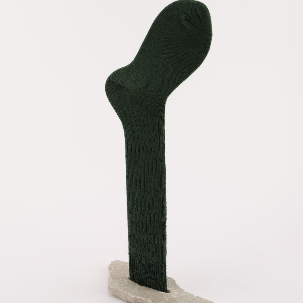 Knästrumpor av mohair, färg grön